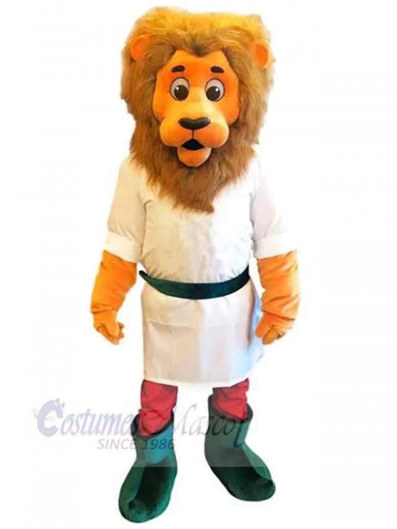 Lion mascot costume