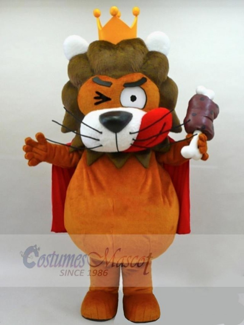 Lion mascot costume