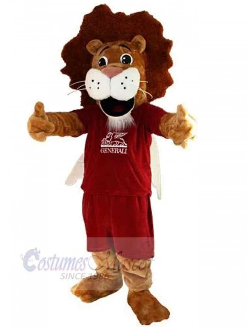 Lion mascot costume