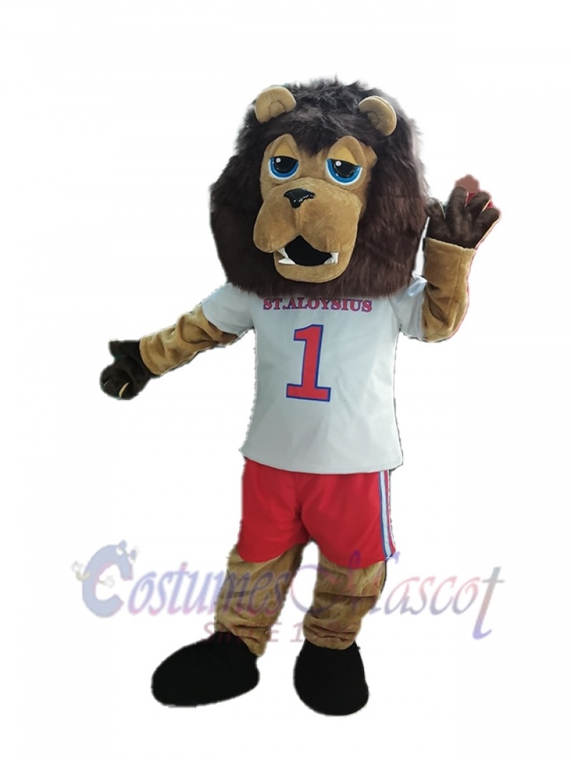 Lion mascot costume