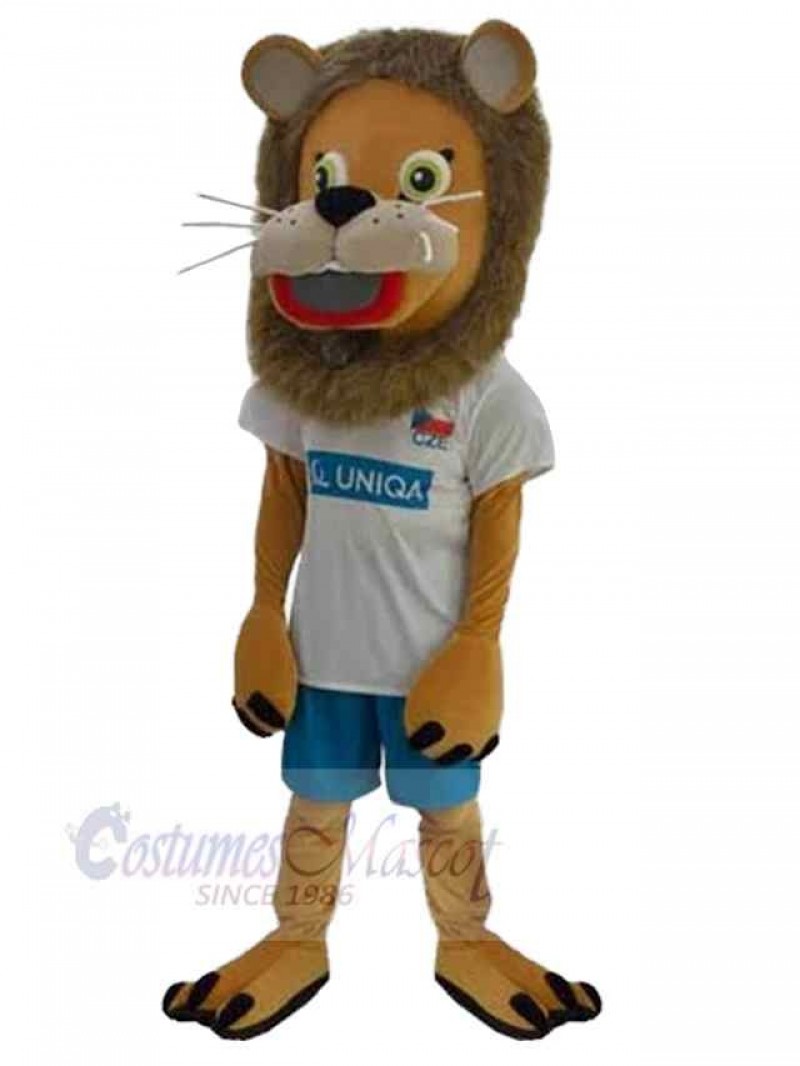 Lion mascot costume