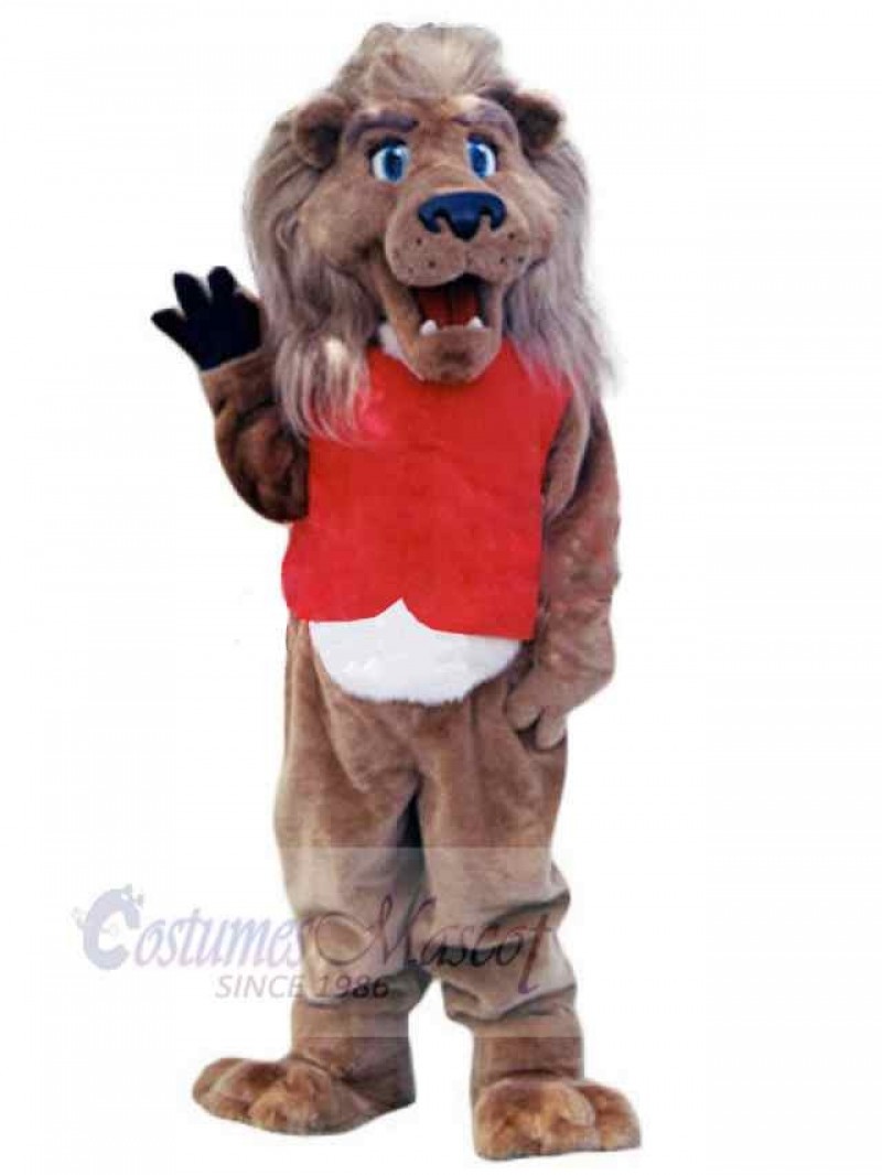 Lion mascot costume