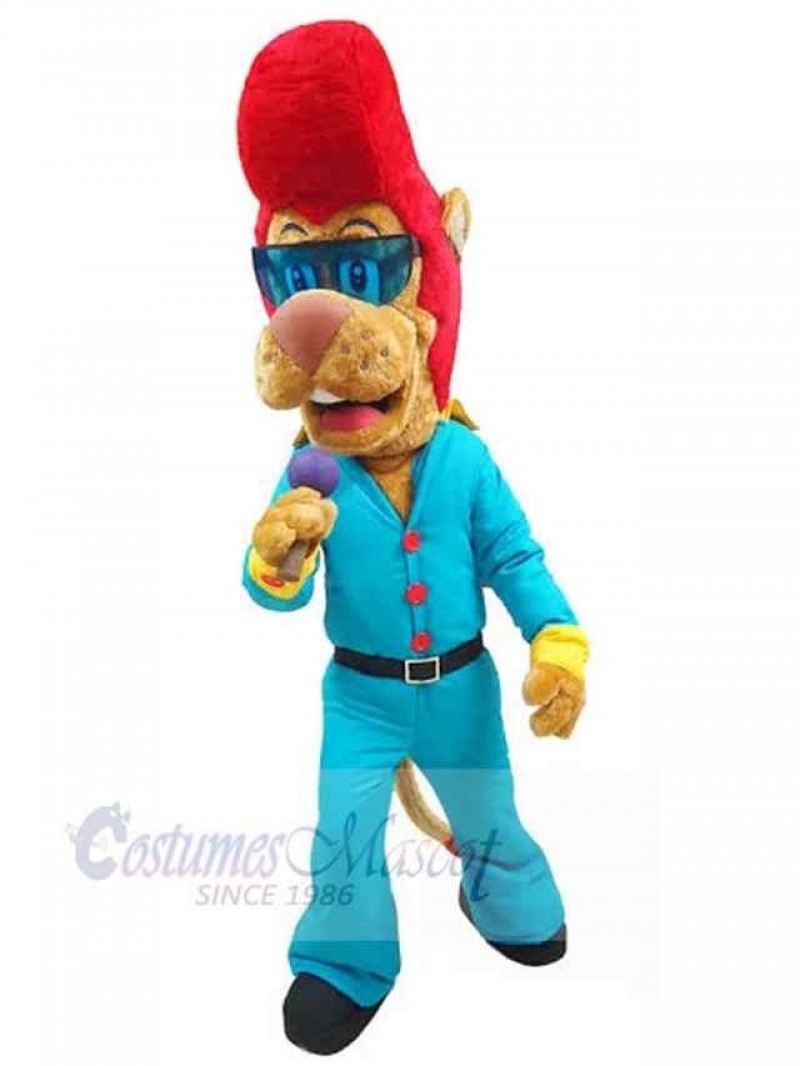 Lion mascot costume