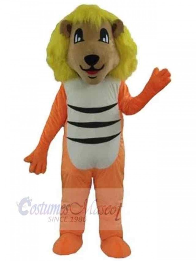 Lion mascot costume