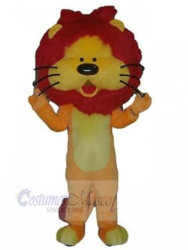 Lion mascot costume