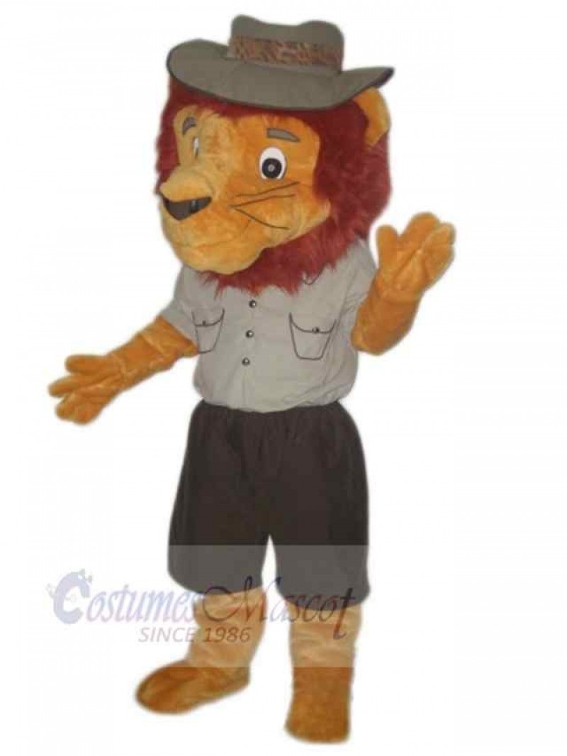 Lion mascot costume