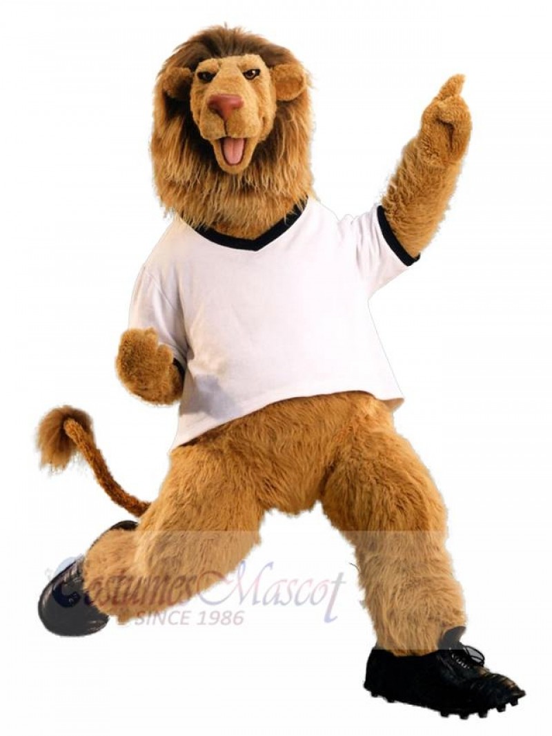 Lion mascot costume