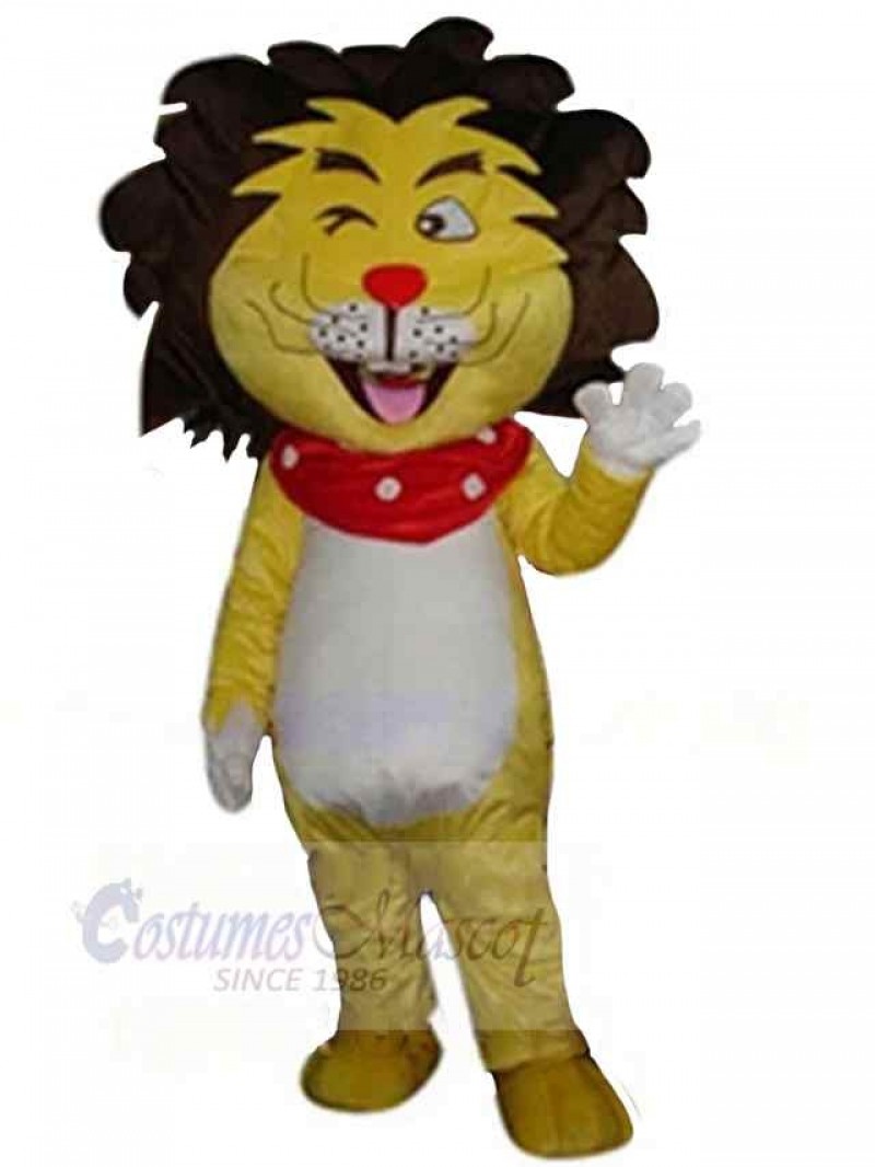 Lion mascot costume