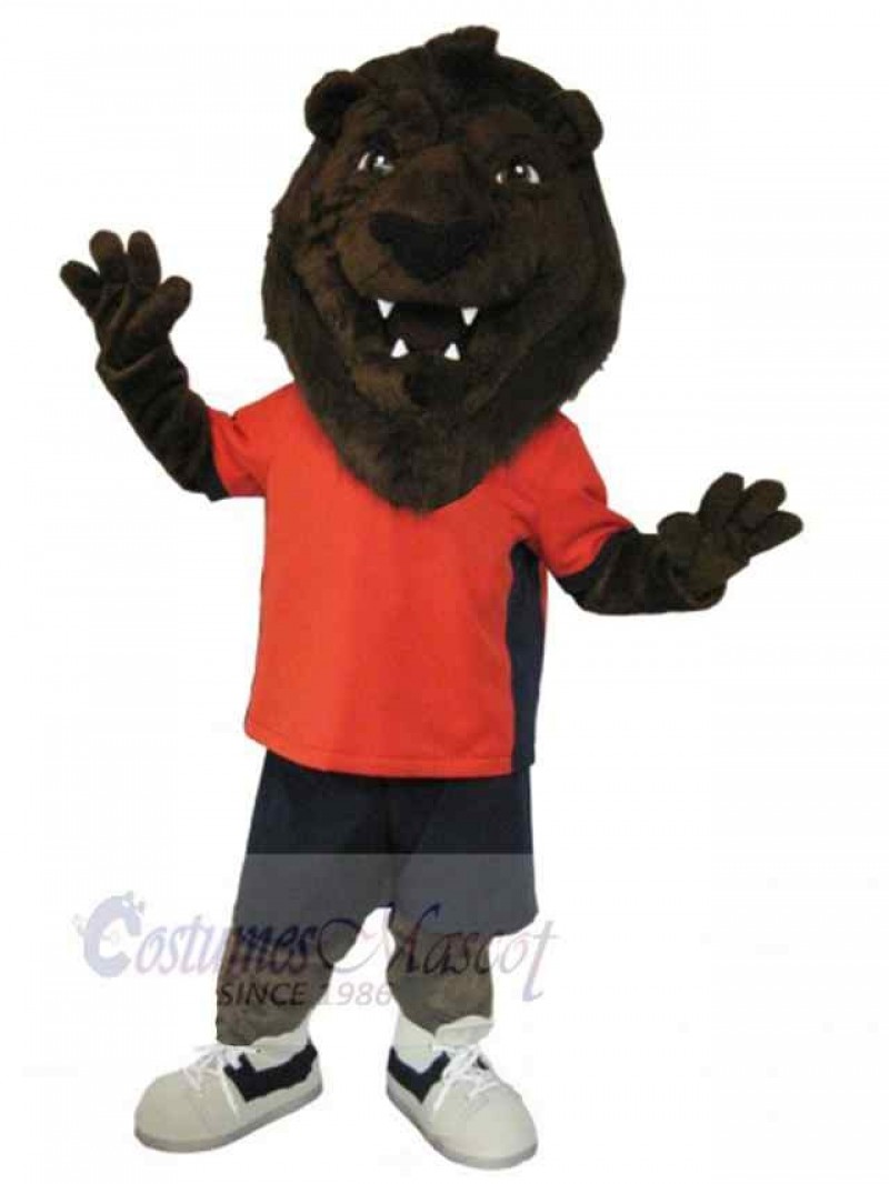 Lion mascot costume