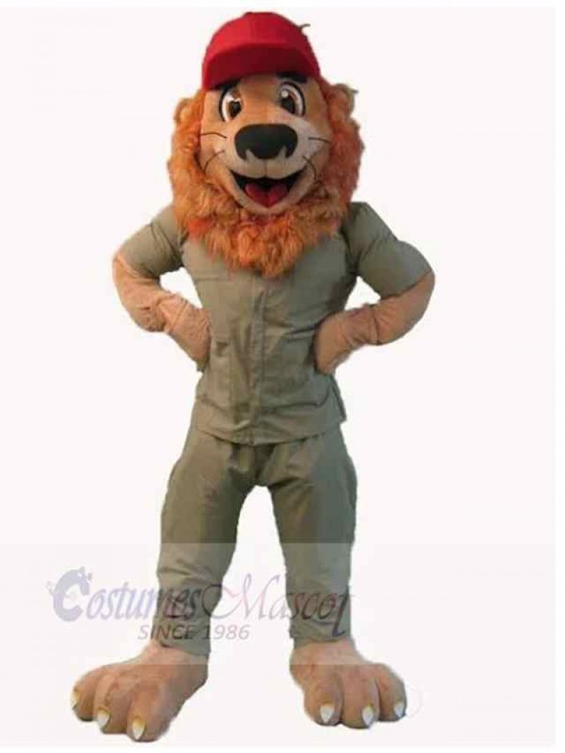 Lion mascot costume