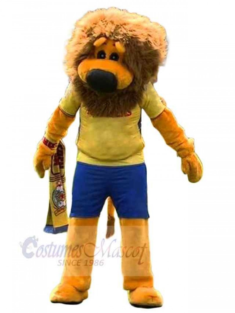 Lion mascot costume
