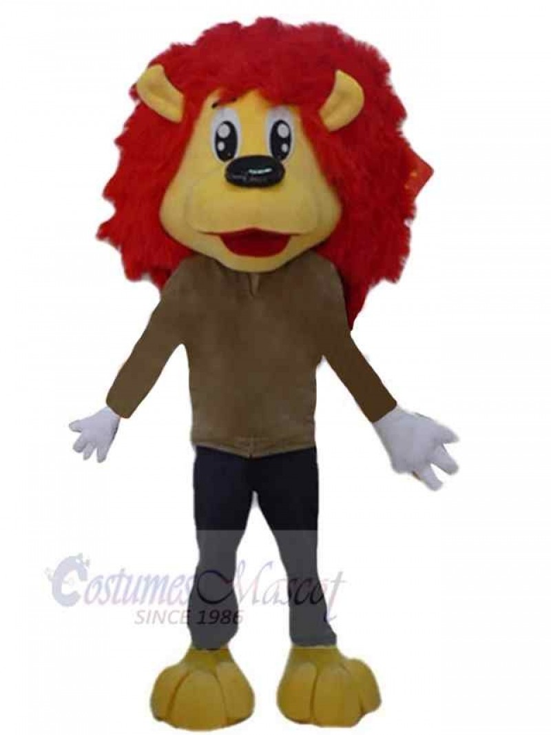 Lion mascot costume