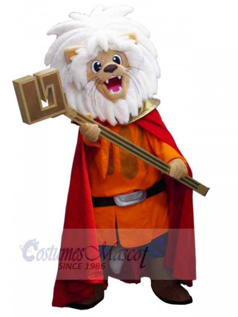 Lion mascot costume