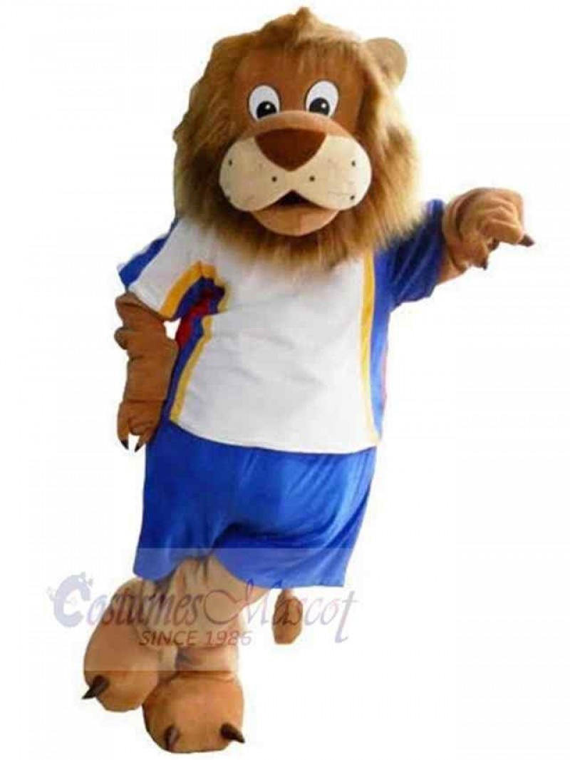 Lion mascot costume