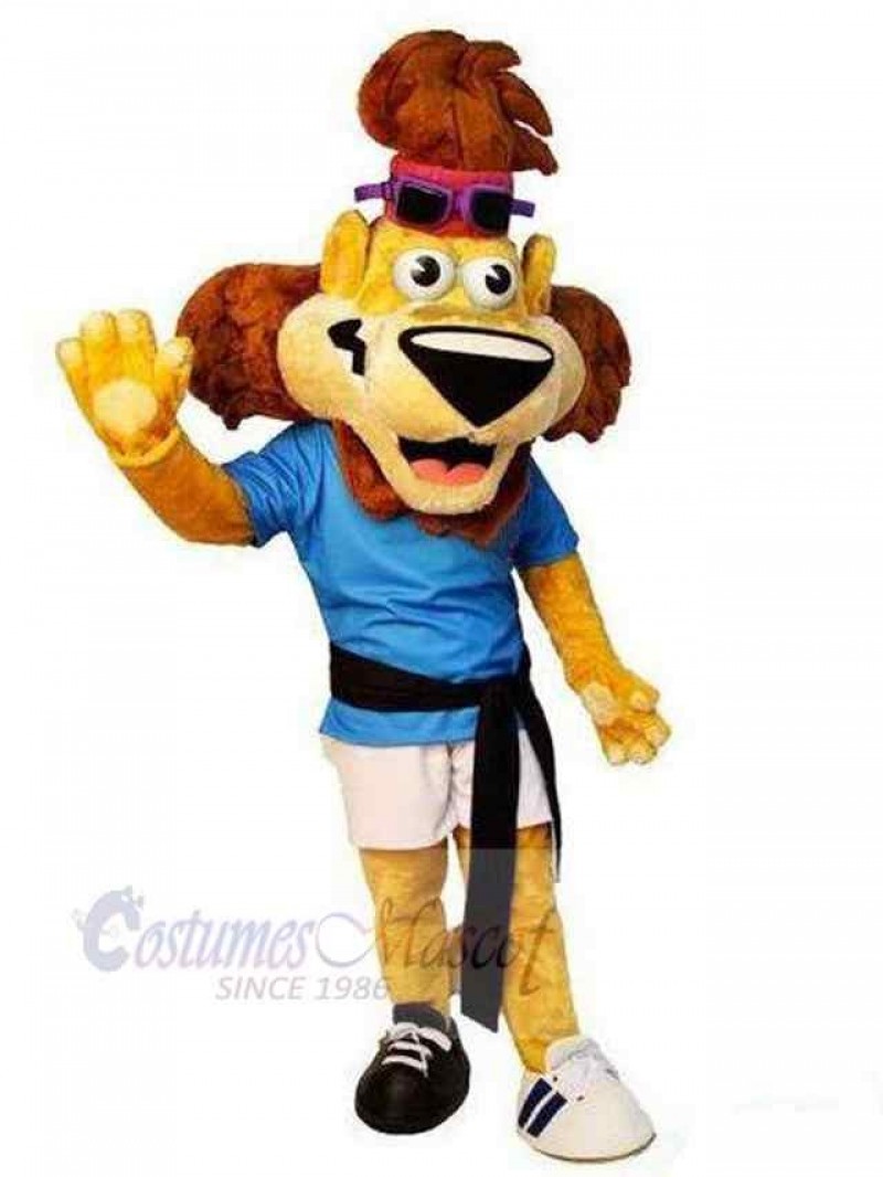 Lion mascot costume