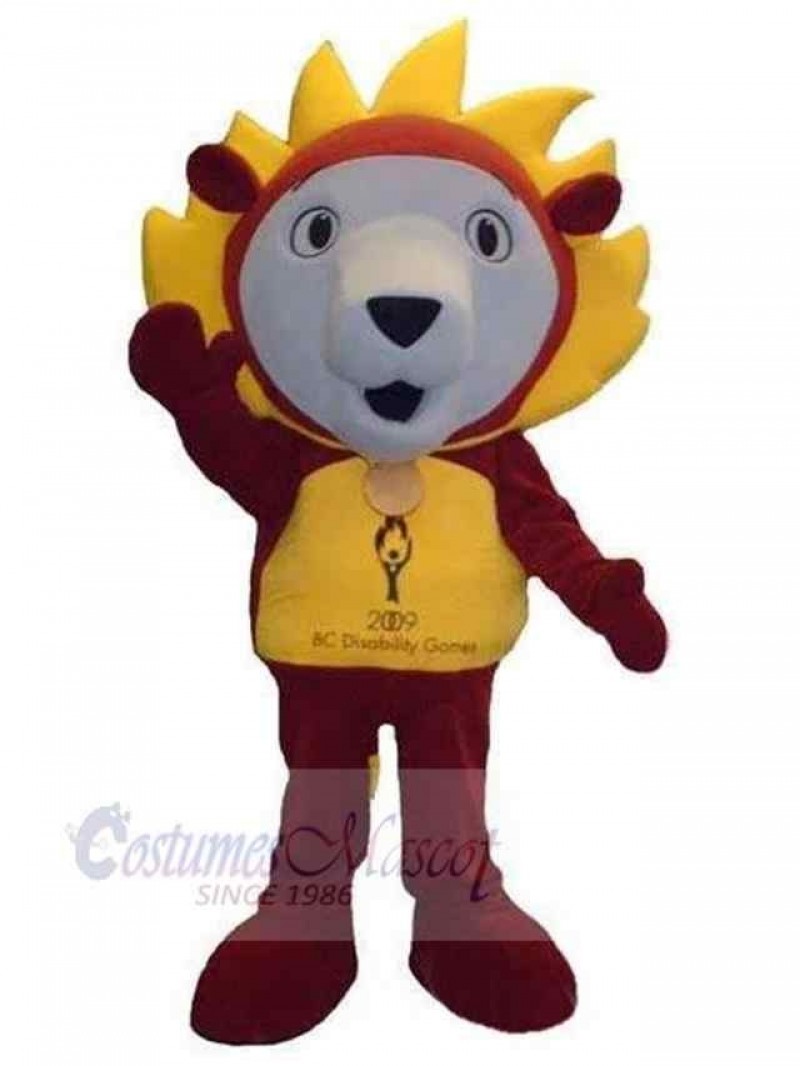 Lion mascot costume