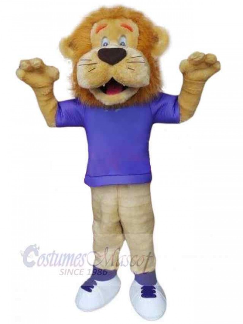 Lion mascot costume