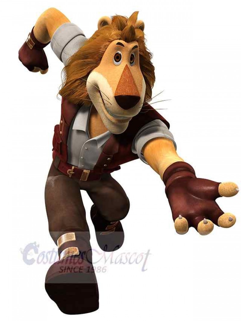 Lion mascot costume
