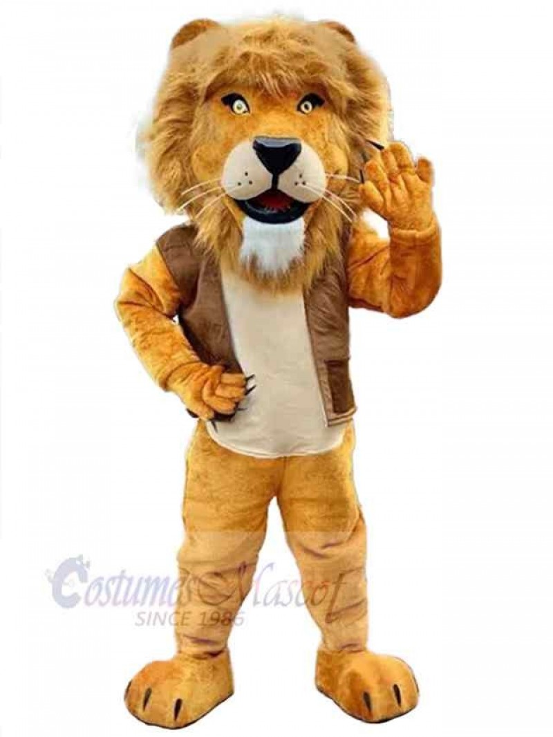 Lion mascot costume