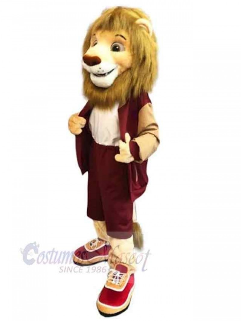 Lion mascot costume