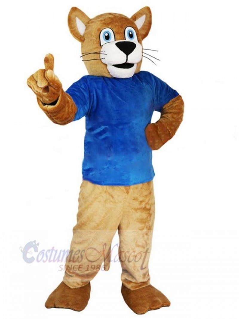 Leopard mascot costume