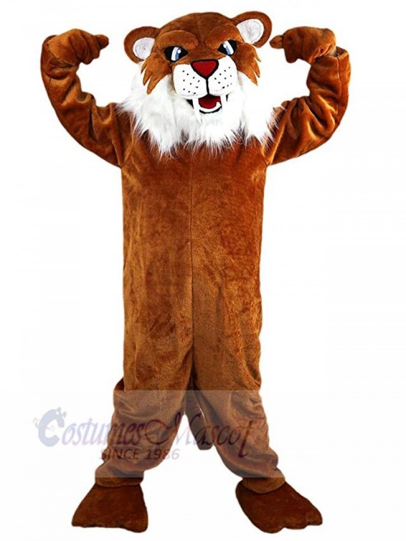 Leopard mascot costume