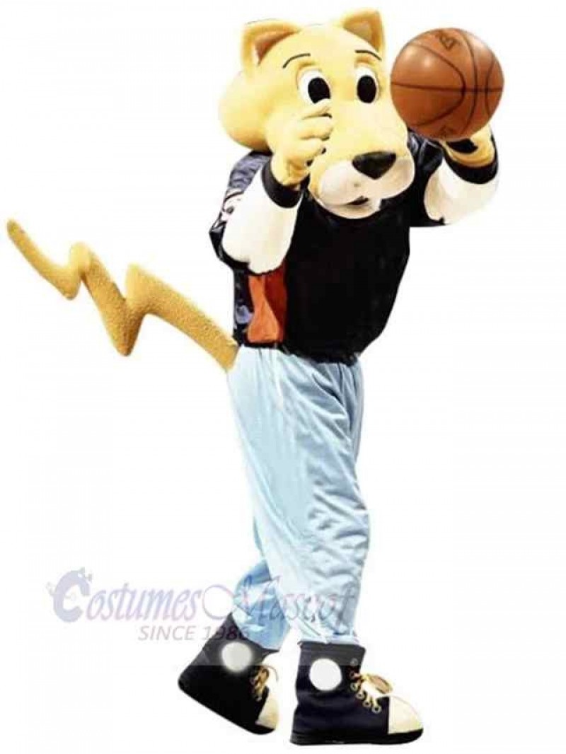 Leopard mascot costume