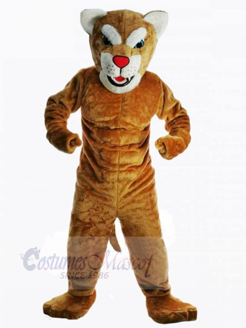 Leopard mascot costume