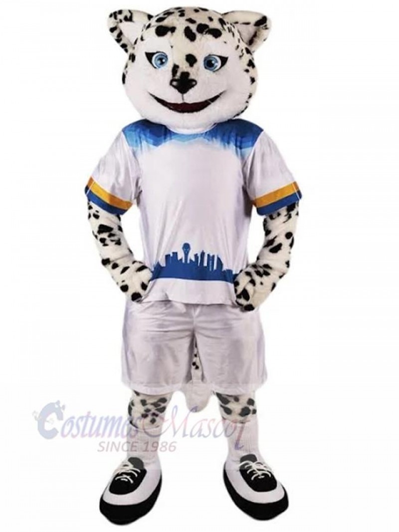 Leopard mascot costume