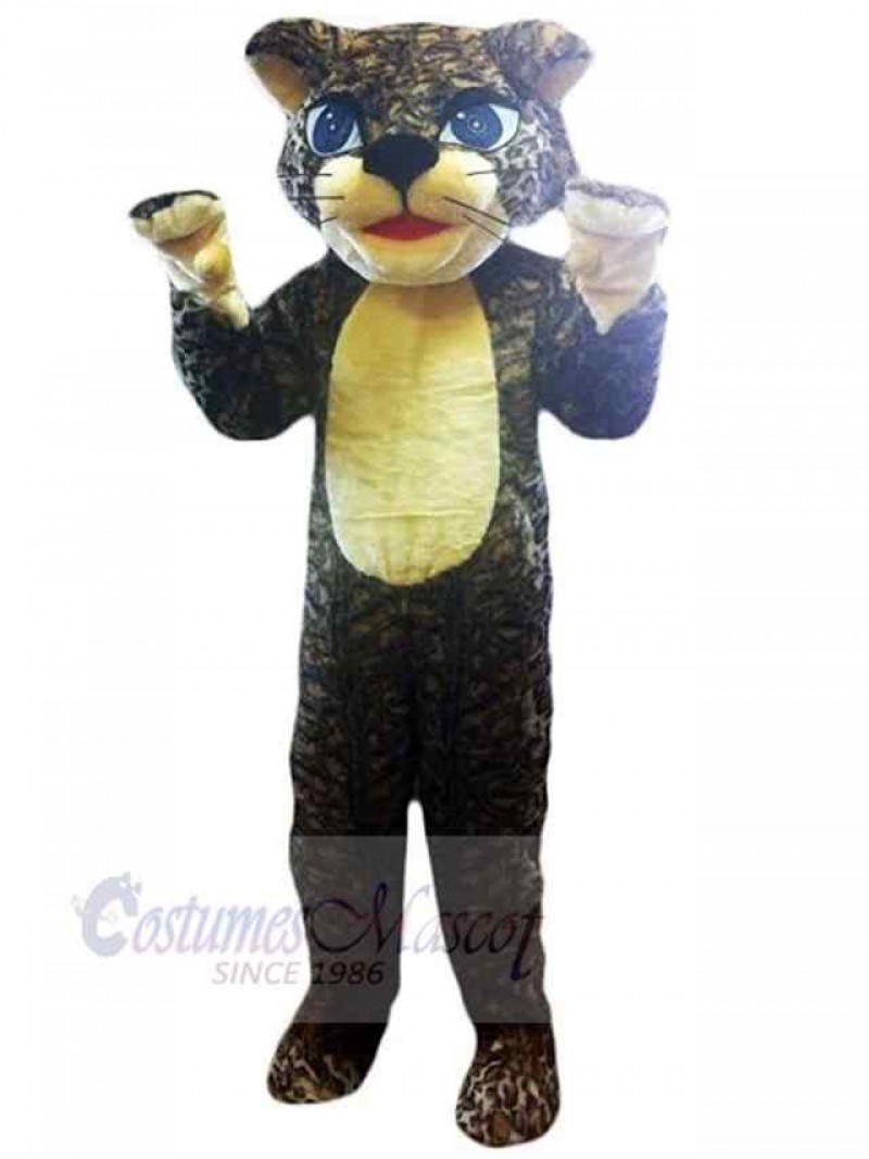 Leopard mascot costume