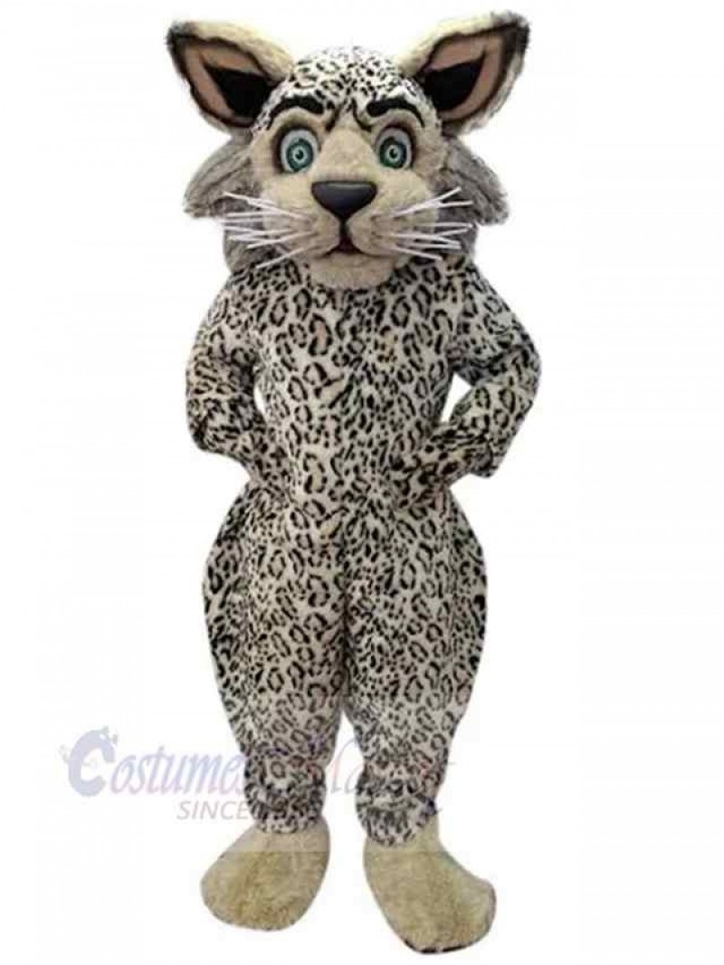 Leopard mascot costume