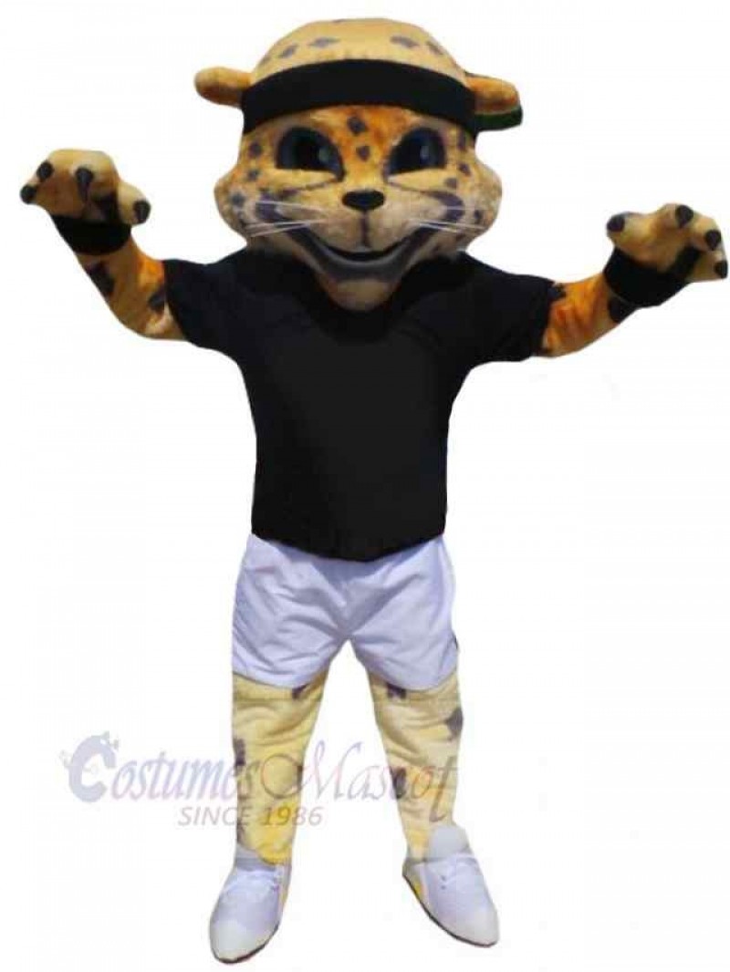 Leopard mascot costume