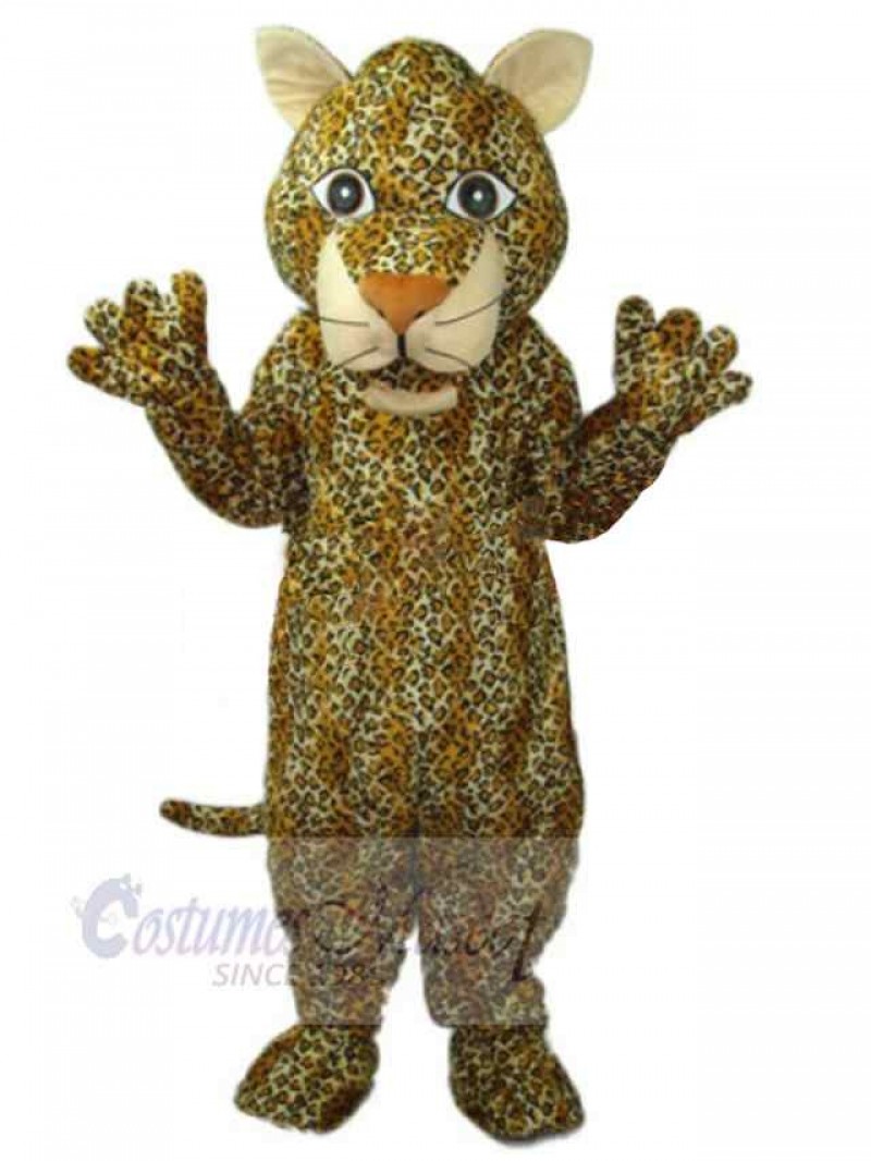 Leopard mascot costume