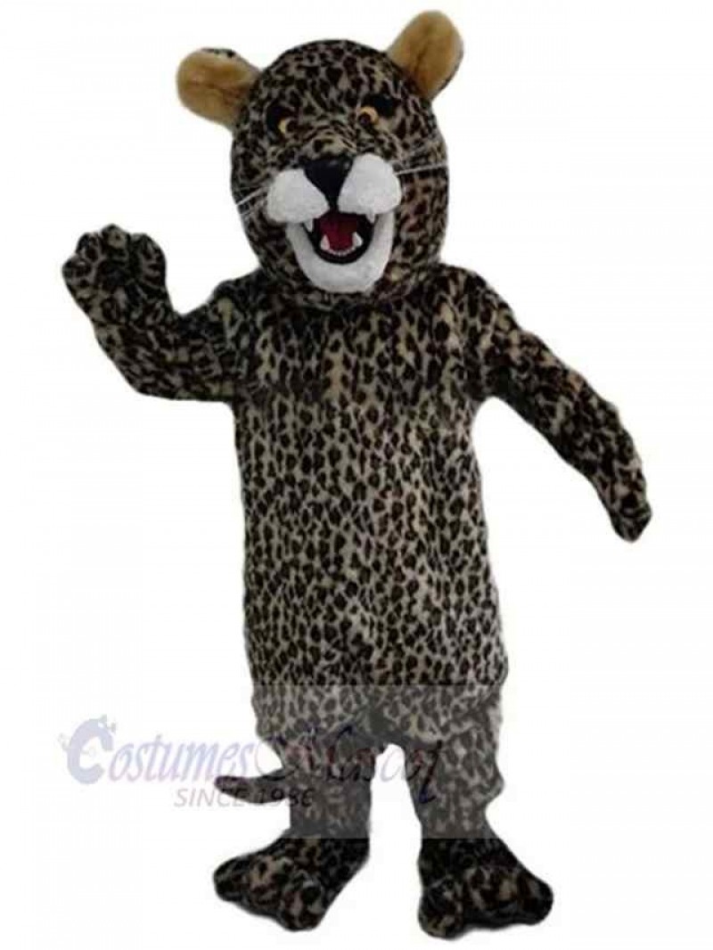 Leopard mascot costume