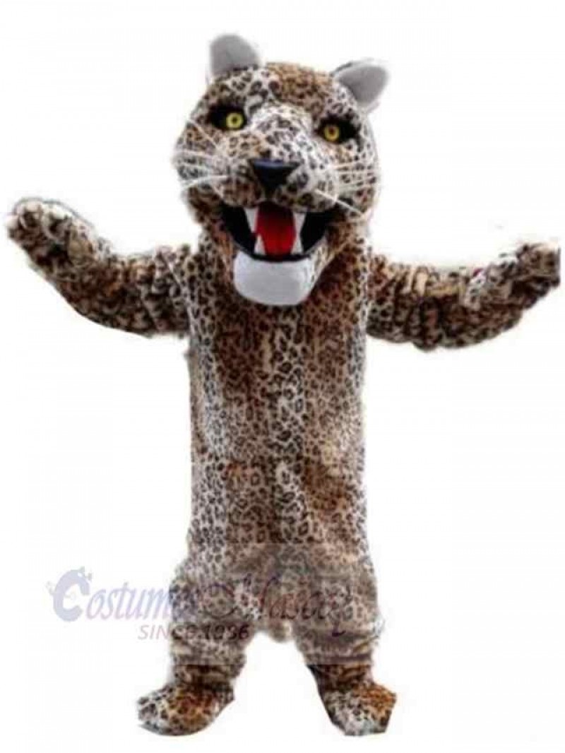 Leopard mascot costume