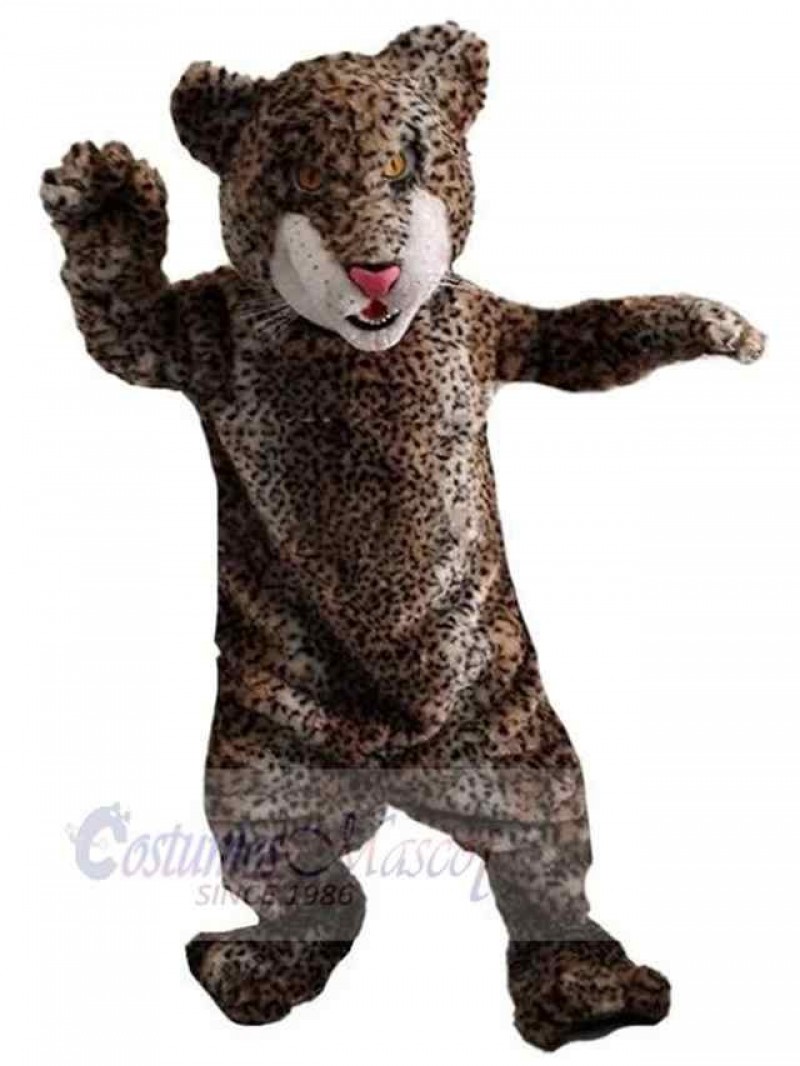 Leopard mascot costume