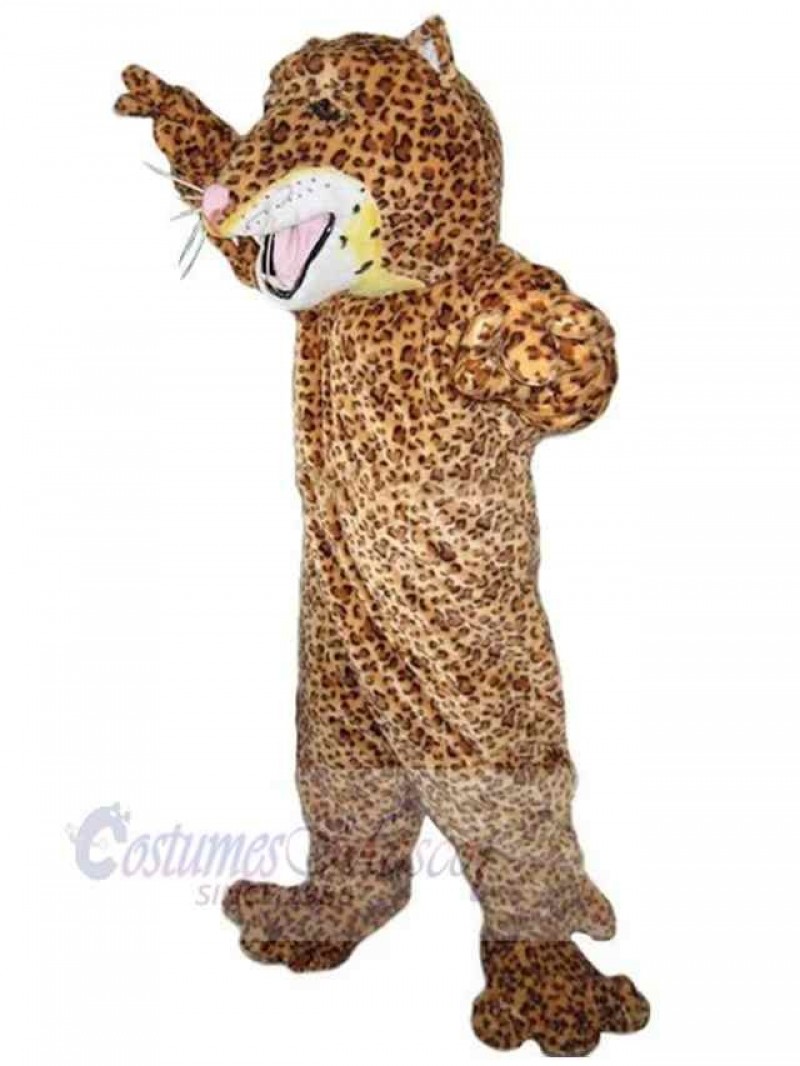 Leopard mascot costume