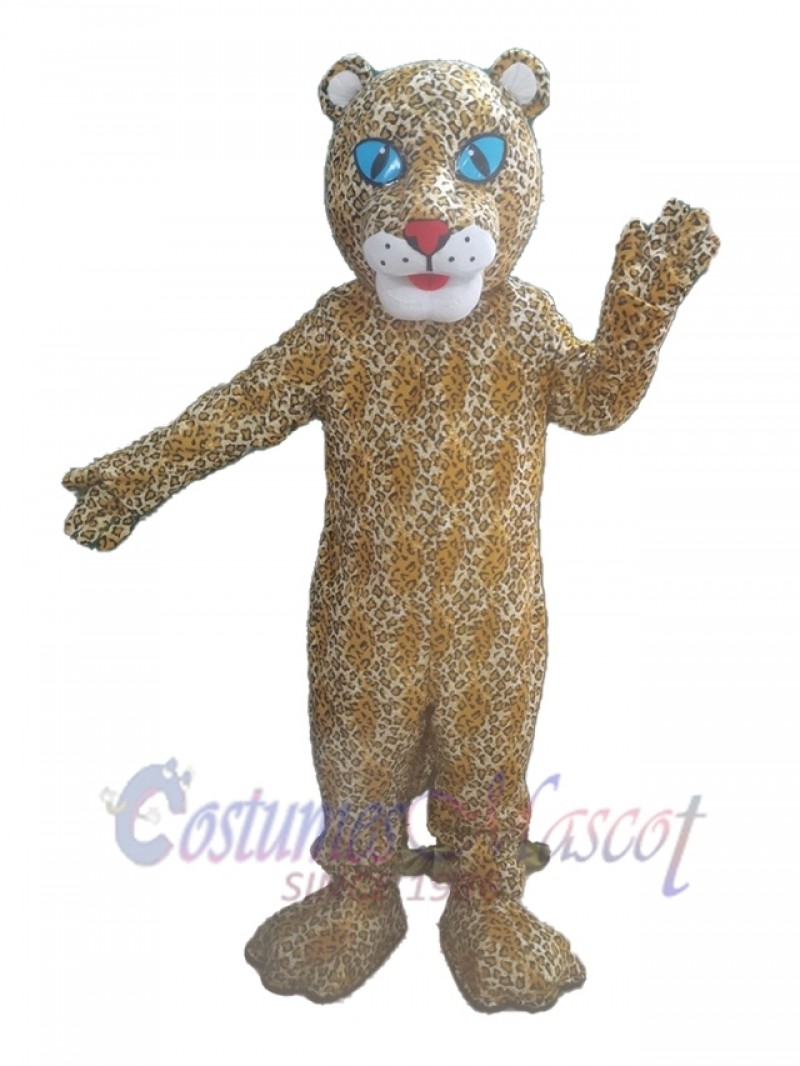 Leopard mascot costume