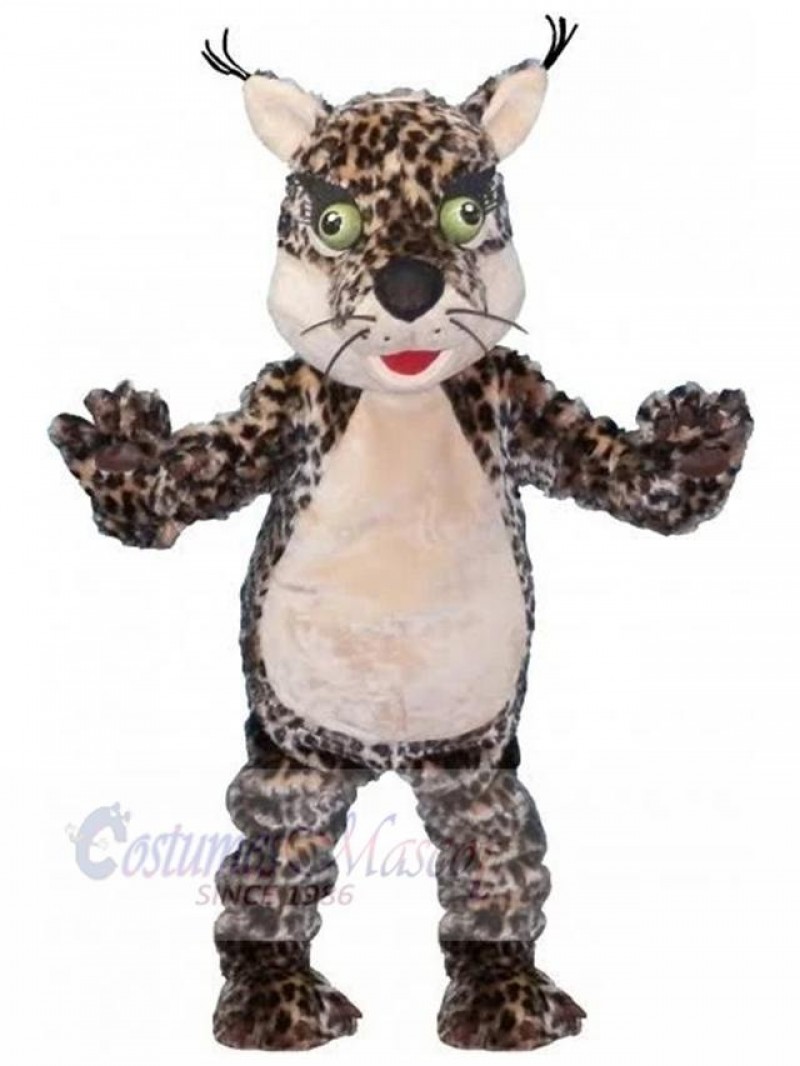 Leopard mascot costume