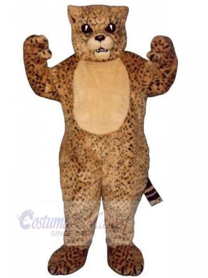 Leopard mascot costume