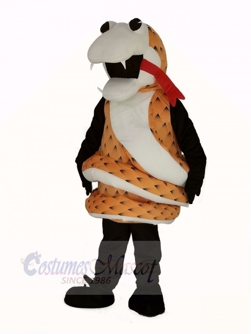 Brown Rattlesnake Mascot Costume