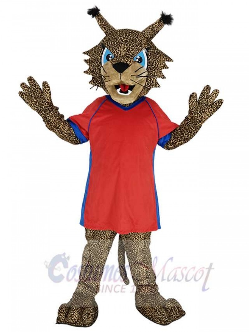 Bobcat mascot costume