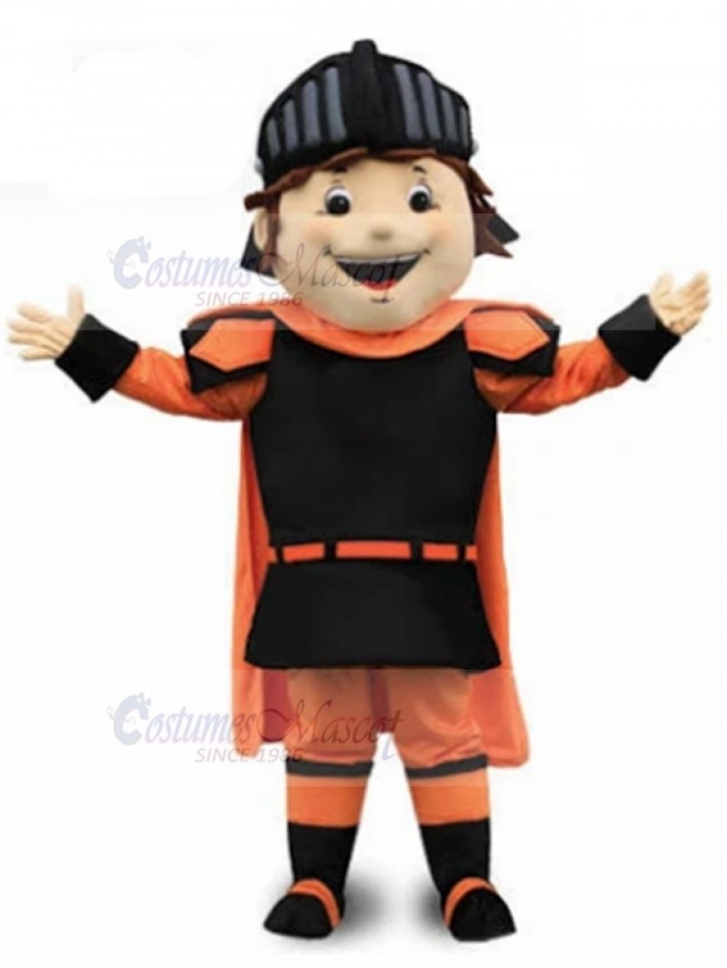Boy Knight mascot costume