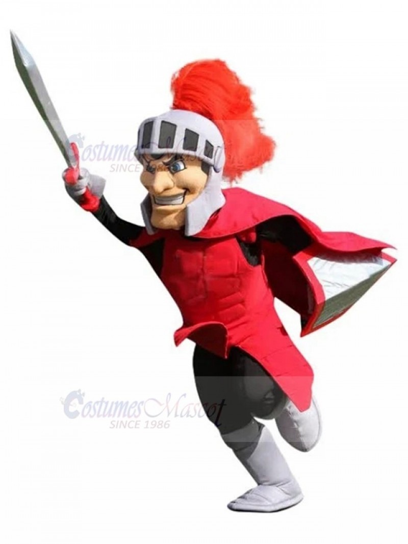 spartan knight mascot costume