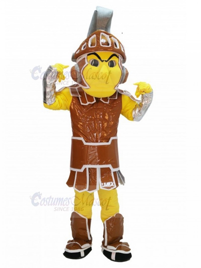 spartan knight mascot costume