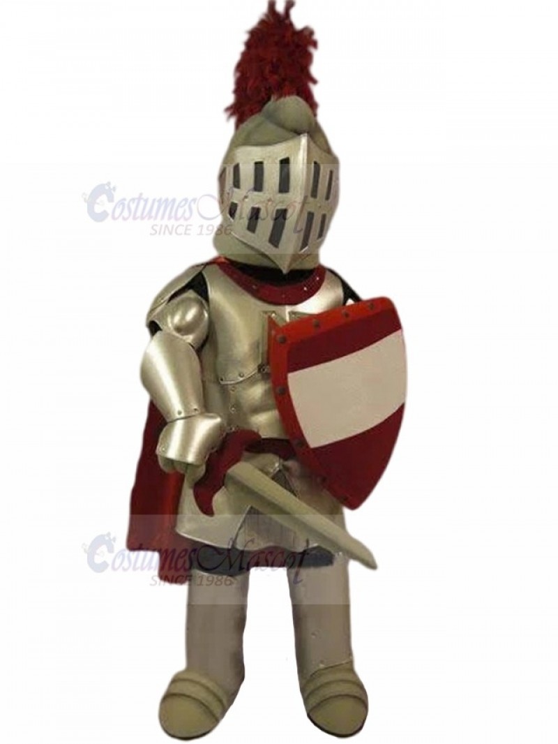 spartan knight mascot costume