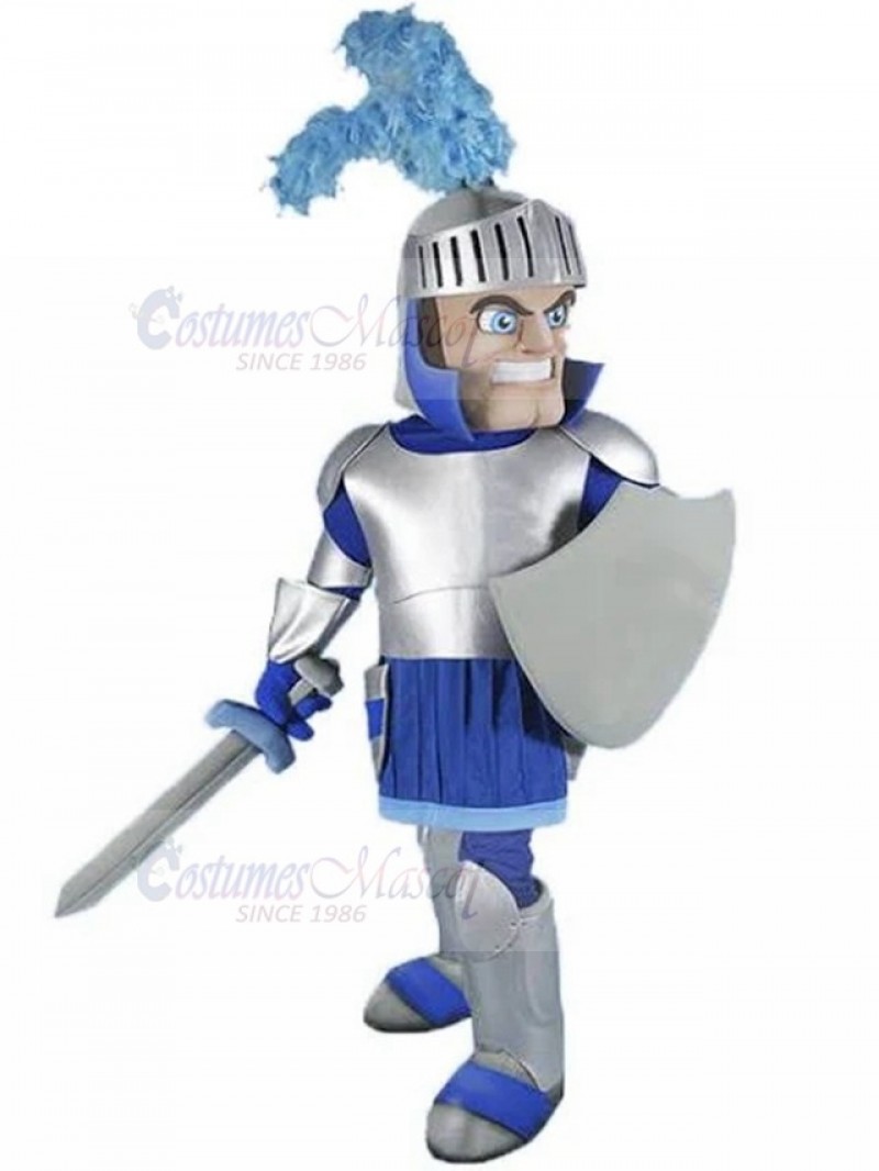 roman knight mascot costume