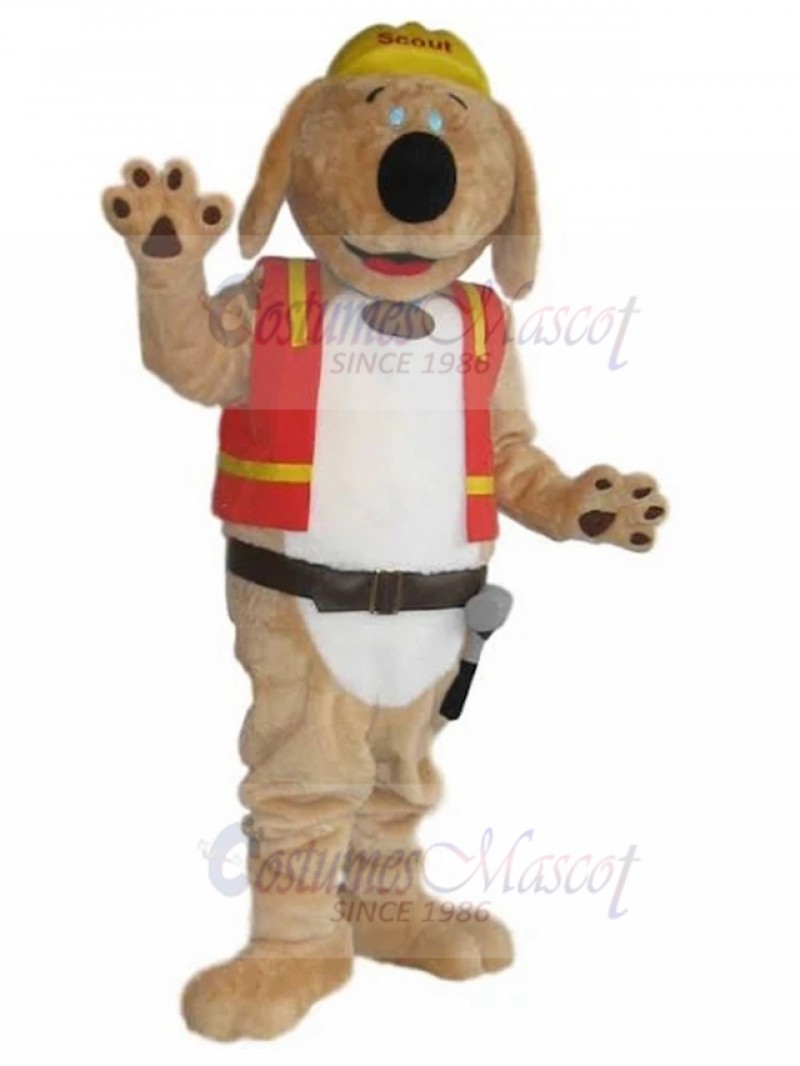 dog mascot costume