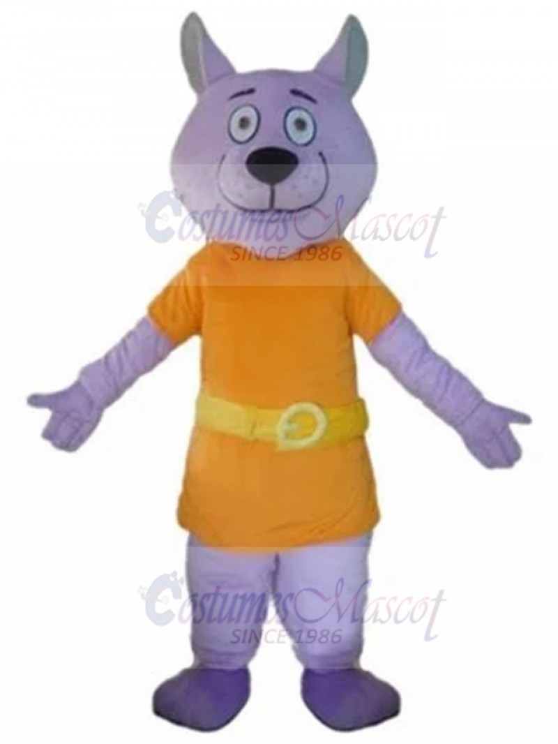 wolf mascot costume
