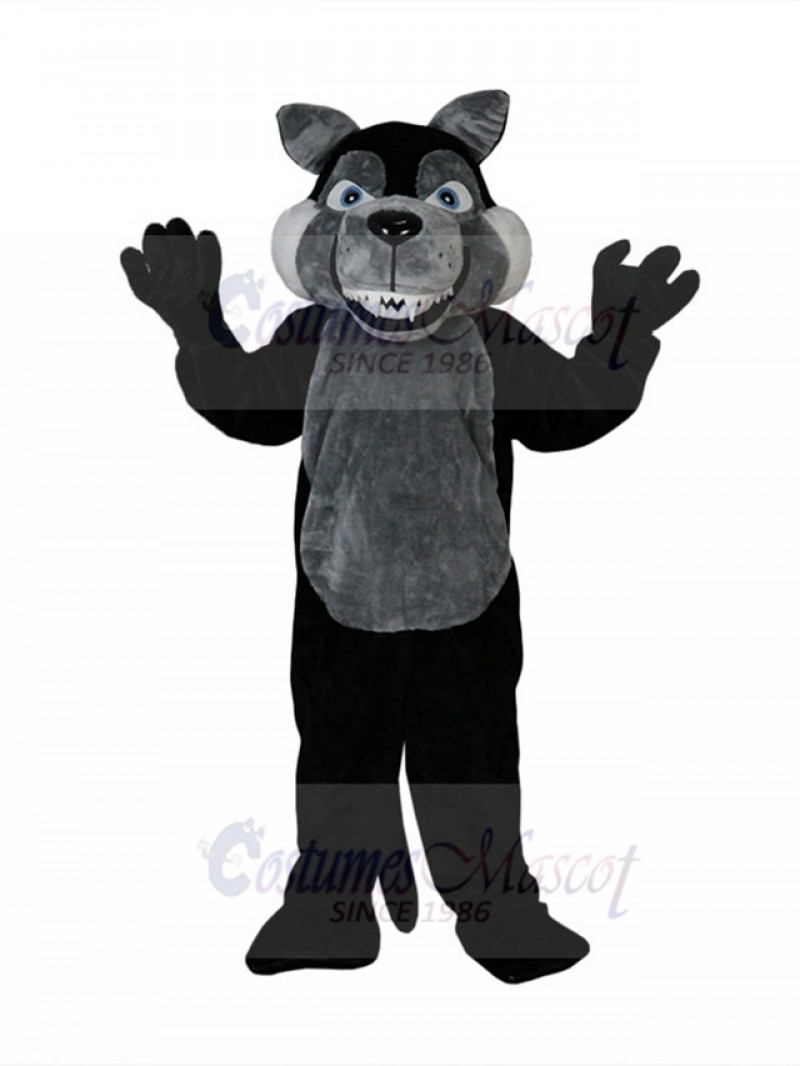 Wolf mascot costume